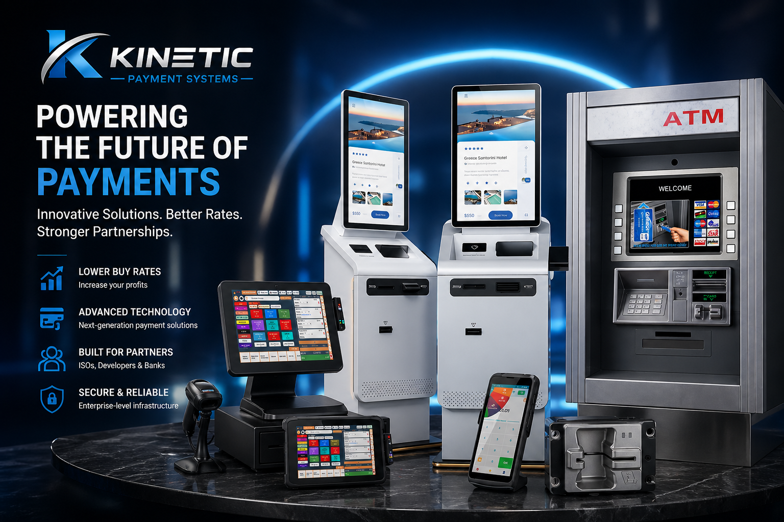 Kinetic Payment Systems Equipment